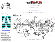 Tablet Screenshot of fluxmuseum.org